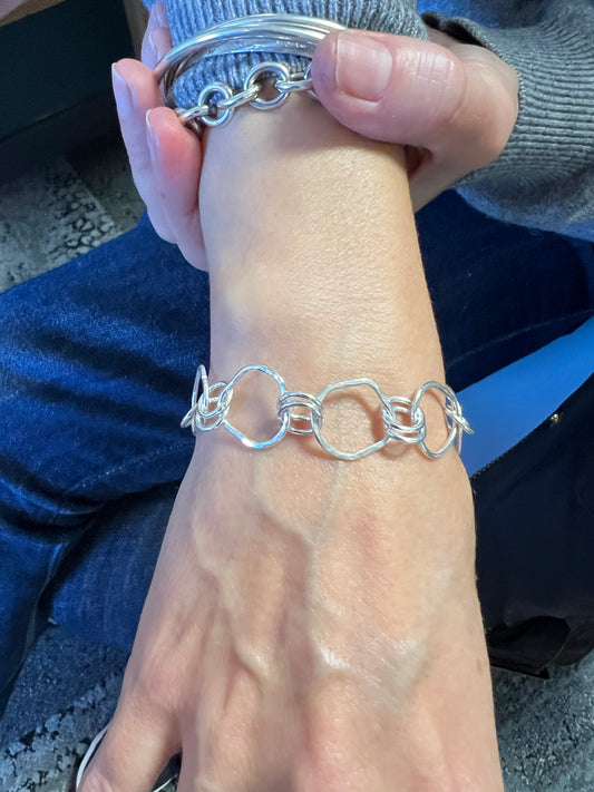 Handmade Chain Link Bracelet Workshop - Wednesday 30th April 2025 10am-2:30pm