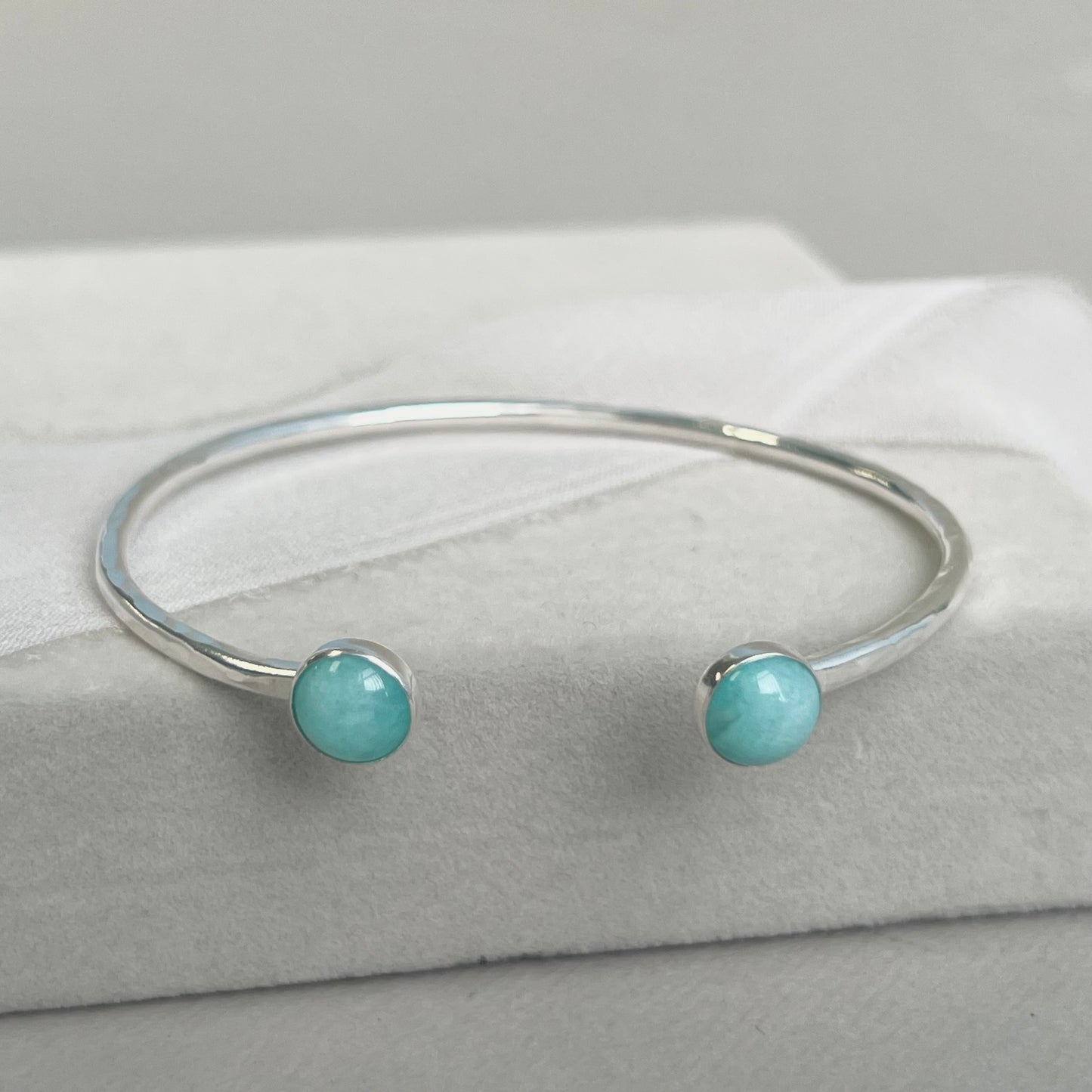 Silver Cuff Bangle with Stones Workshop - Thursday 8th May 2025 6pm-9pm