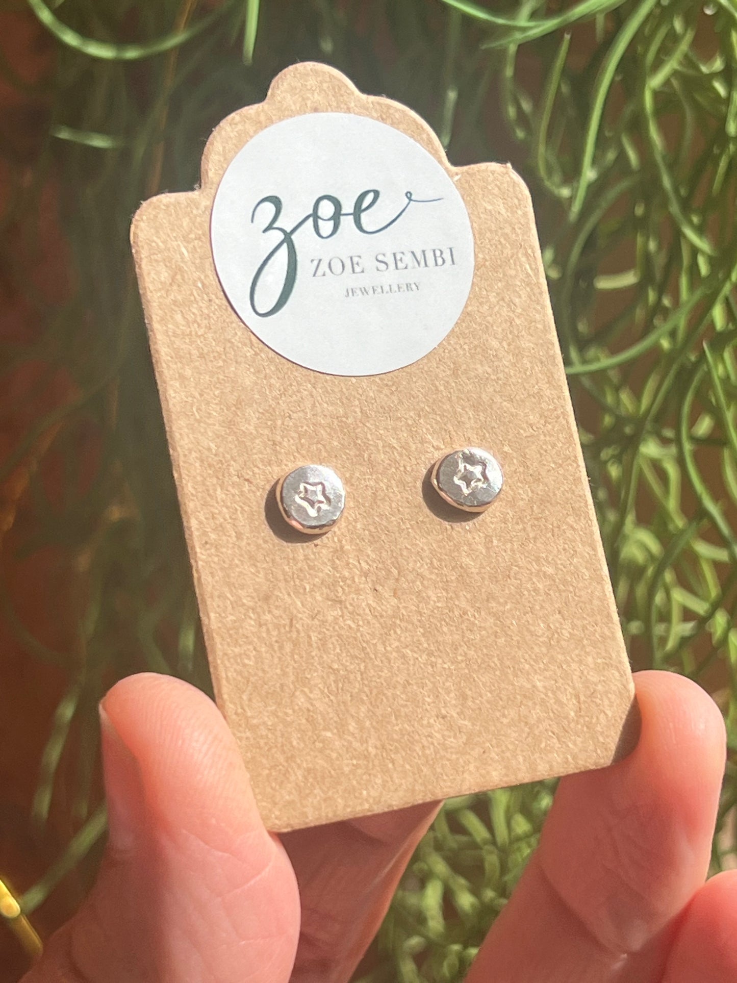 Hudson Belle/ Zoe Sembi Jewellery Evening Class and Shopping event. Sterling silver stud earrings Thursday 17th October.