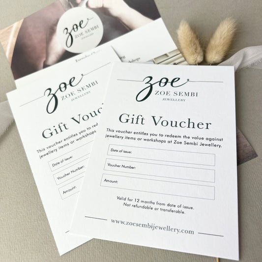 Zoe Sembi Jewellery Gift Card