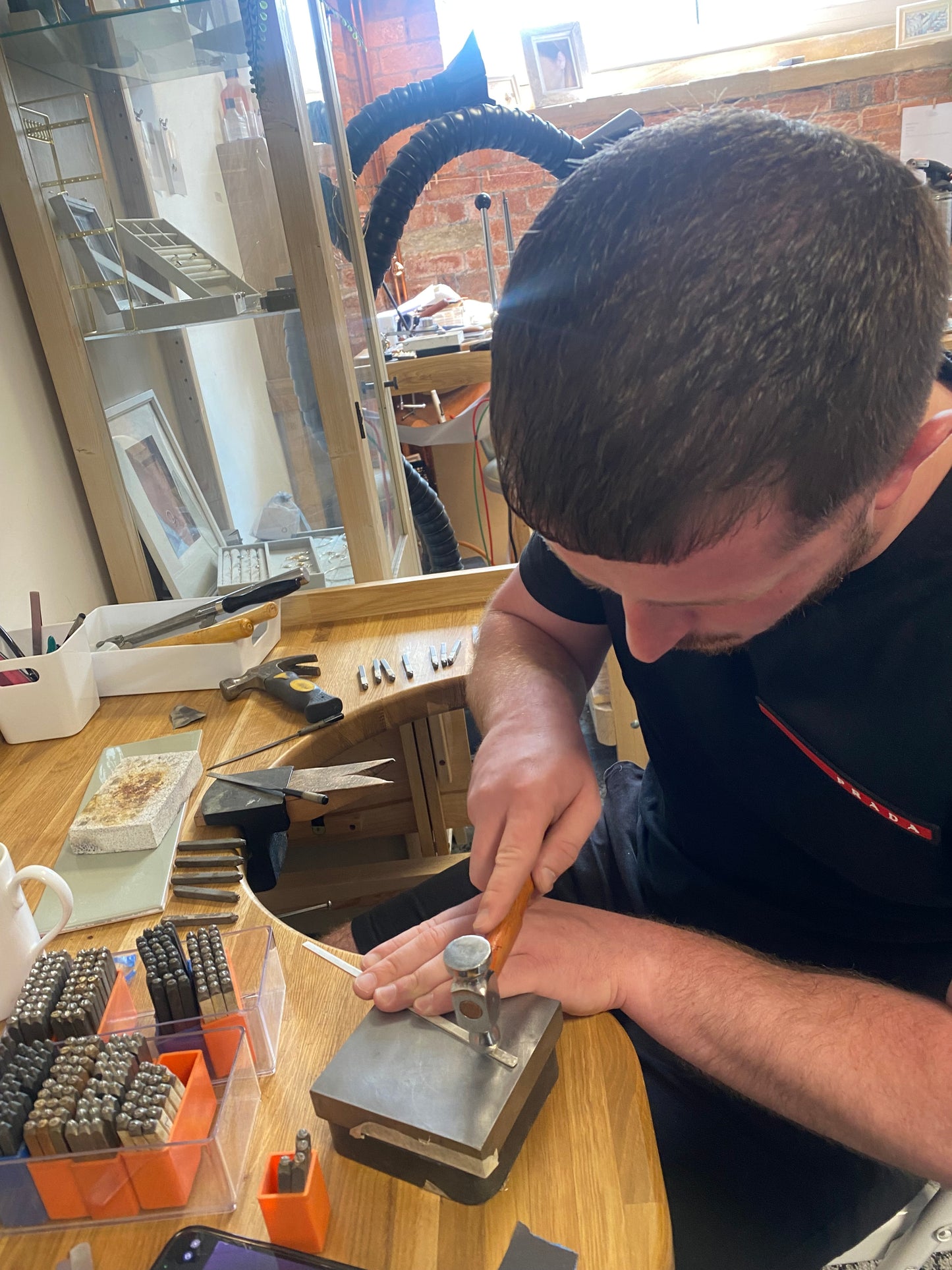 Men's Silversmithing Day Workshop - Monday 16th June 2025 10am-2:30pm