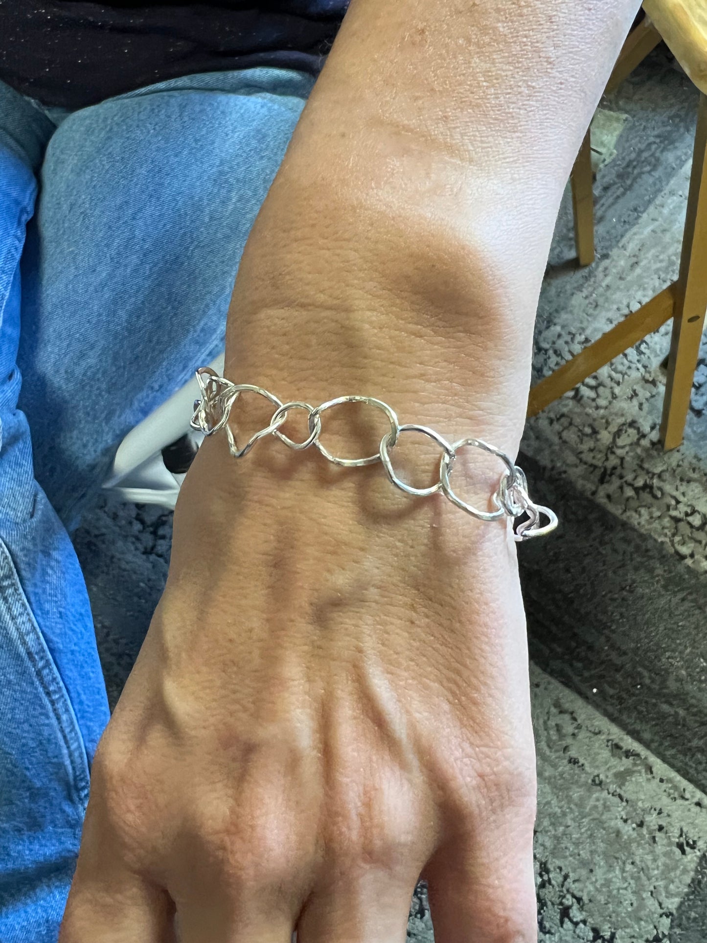 Handmade Chain Link Bracelet Workshop - Wednesday 30th April 2025 10am-2:30pm