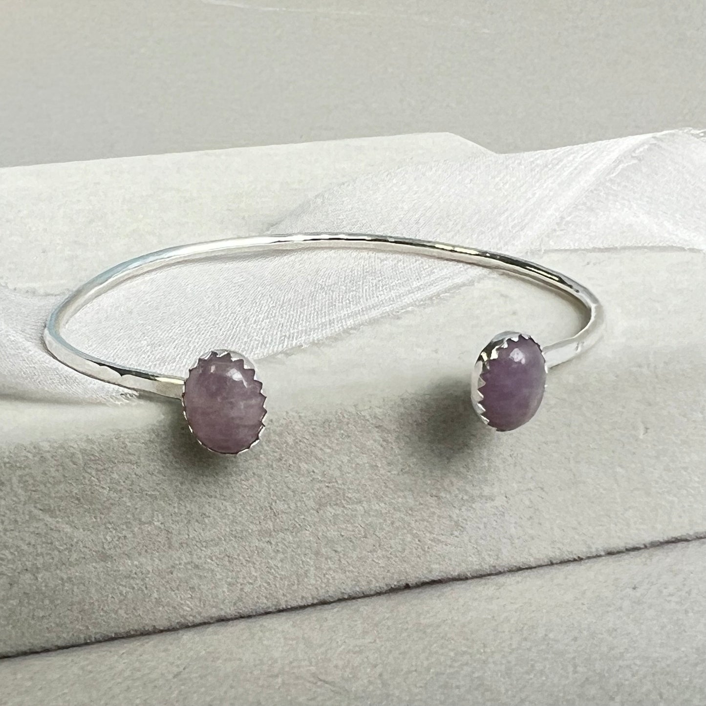 Silver Cuff Bangle with Stones Workshop - Thursday 8th May 2025 6pm-9pm